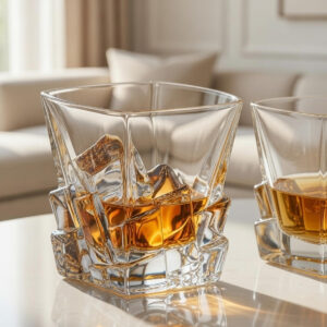 Set 6 Pahare Whisky Cristal Bohemia Crack 310 ml