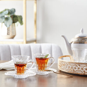 Set 6 cesti cafea/ceai Bohemia Wellington 100 ml