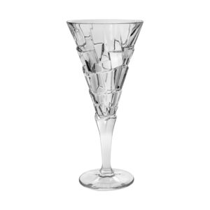 Set de 6 Pahare Vin Alb din Cristal Bohemia Crack 230 ml