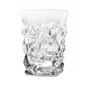 Set de 6 Pahare Whisky Cristal Bohemia Glacier 190 ml
