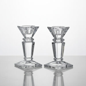 Set 2 Sfesnice Cristal Bohemia Empery 20.5 cm