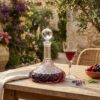 Set 6 Pahare Vin Rosu cu Decantor Cristal Bohemia Brixton