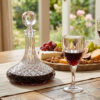 Set 6 Pahare de Vin cu Decantor Cristal Bohemia Sheffield