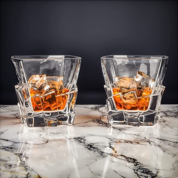 Pahare de wisky din cristal bohemia autentic