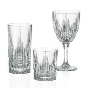 Set 18 Pahare Vin Apa si Whisky Cristal Bohemia Vibes