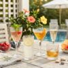 Set 36 Pahare Vin, Whisky, Apa, Martini si Sampanie Cristal Bohemia Skyline