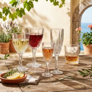 Set 42 Pahare Vin, Whisky, Apa, Coniac, Shot, Sampanie Cristal Bohemia Vibes