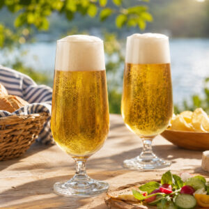 Set 6 Pahare Bere Bohemia Strix 610 ml