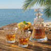 Set 6 Pahare Whisky cu Decantor Bohemia Wellington