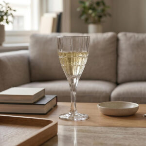 Set 4 Pahare Vin Alb Cristal Bohemia Dover 250 ml