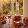 Set 6 Pahare Aperitiv cu Decantor Cristal Bohemia Angela