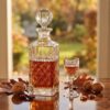Set 6 Pahare Aperitiv cu Sticla Cristal Bohemia Angela
