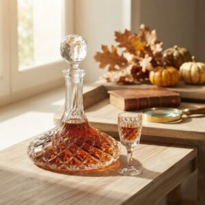 Set 6 Pahare Shot cu Sticla Cristal Bohemia Angela