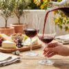 Set 6 Pahare Vin Rosu Bohemia Athene 580 ml