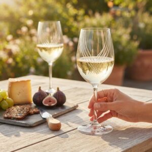 Set 6 Pahare Vin Alb Bohemia Colibri Optic 350 ml