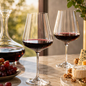 Set 6 Pahare Vin Rosu Bohemia Corvus Optic 570 ml