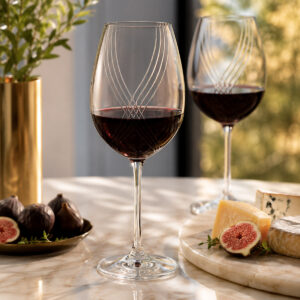 Set 6 Pahare Vin Rosu de la Bohemia Colibri Optic 580 ml