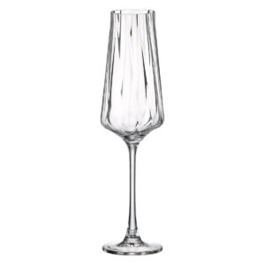 Set 6 Pahare de Sampanie Bohemia Cettia Optic 270 ml