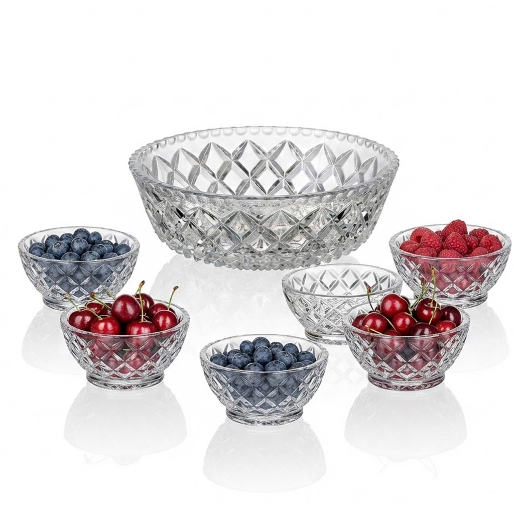 Set 13 Boluri din Cristal Bohemia Diamond