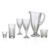 Set 30 Pahare Whisky Apa Vin si Shot cu Carafa Cristal Bohemia Victoria