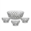 Set 5 Boluri din Cristal Bohemia Diamond