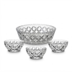 Set 5 Boluri din Cristal Bohemia Diamond