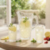 Set 6 Pahare Limonada cu Carafa Cristal Bohemia Madison