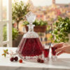 Set 6 Pahare Shot cu Decantor Cristal Bohemia Alexandra