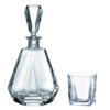 Set 6 Pahare Whisky cu Decantor Cristal Bohemia Brilliancy