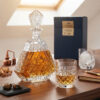 Set 6 Pahare de Whisky cu Decantor Cristal Bohemia Alexandra