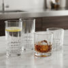 Set 12 Pahare Whisky si Apa Cristal Bohemia Dover