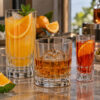 Set 18 Pahare Whisky Shot si Apa Cristal Bohemia Dover