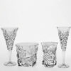 Set 24 Pahare Whisky Vin Aperitiv si Sampanie Cristal Bohemia Glacier