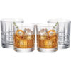 Set 4 Pahare Whisky Cristal Bohemia Dover 320 ml