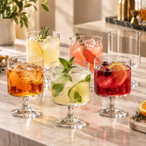 Set 6 Pahare Cocktail de la Bohemia 395 ml Junco